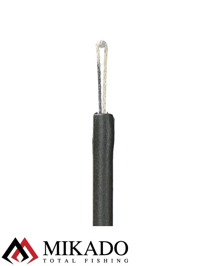 Карп-лидер Mikado Territory CLASSIC RIG PRO с покрытием, 23см., крючок №4, 25lbs (2шт.)