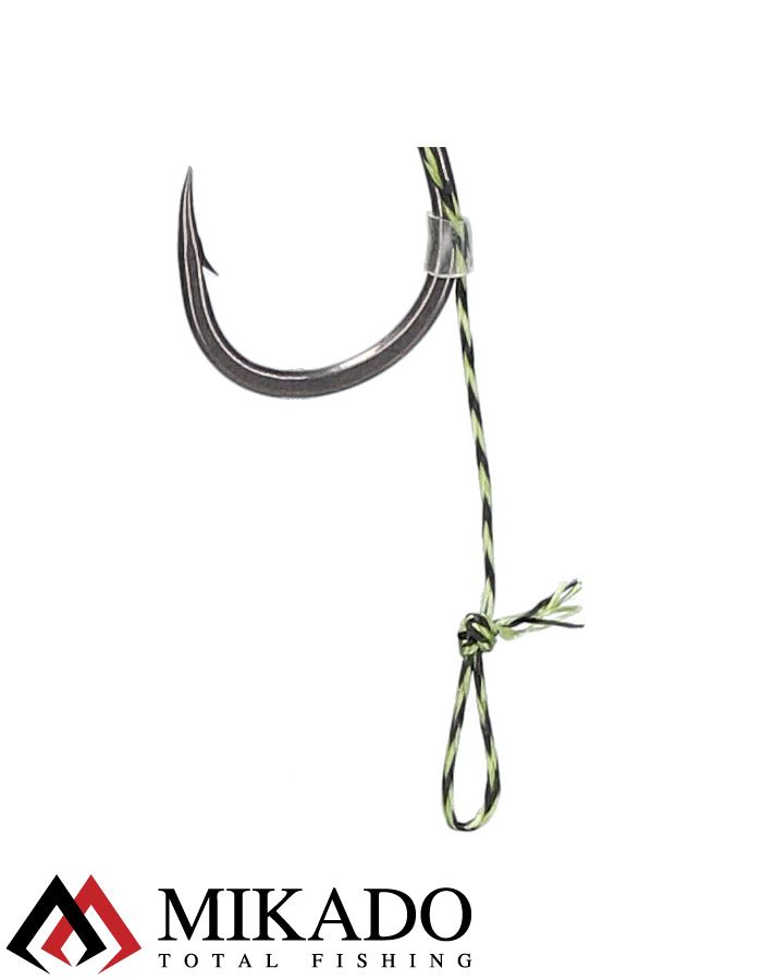 Карп-лидер Mikado Territory CLASSIC RIG PRO 23см., крючок №2, 25lbs (2шт.)